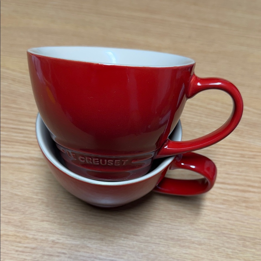 Le Creuset Stoneware Giant Bistro Mug (2pcs) - Picture 8 of 8